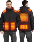 Heated Jacket for Men with 16000mAh Battery Pack - All-Day Warmth