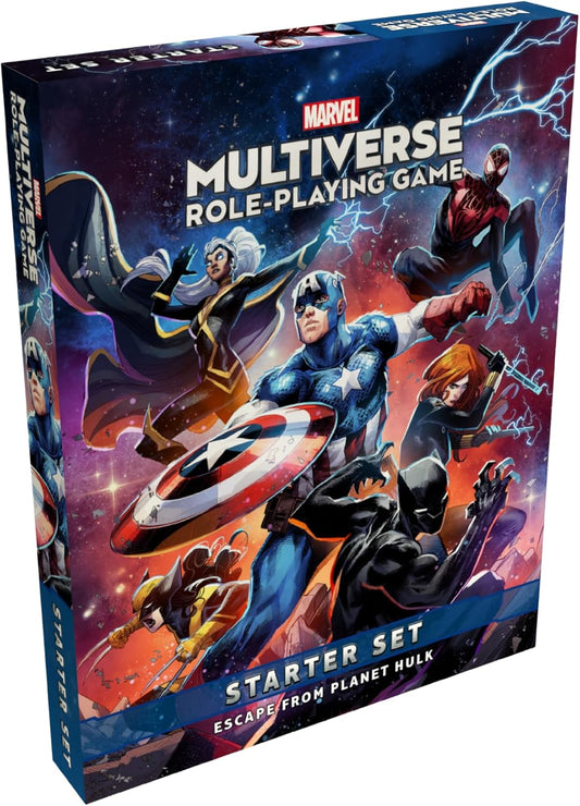 Marvel Multiverse RPG Escape from Planet Hulk Starter Set Review