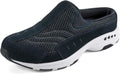 Traveltime Mule for Women - Slip-On Leather Clog with Arch Support