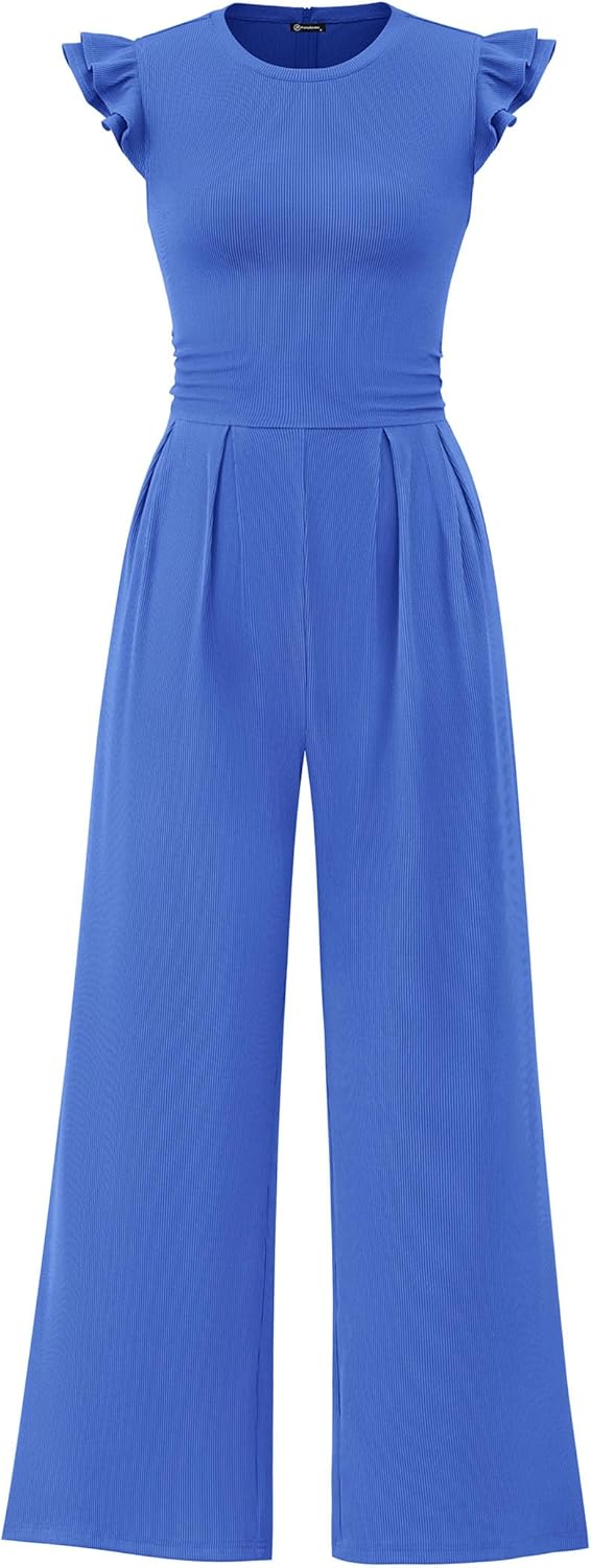 PRETTYGARDEN Summer Jumpsuits for Women Dressy Fashion 2025