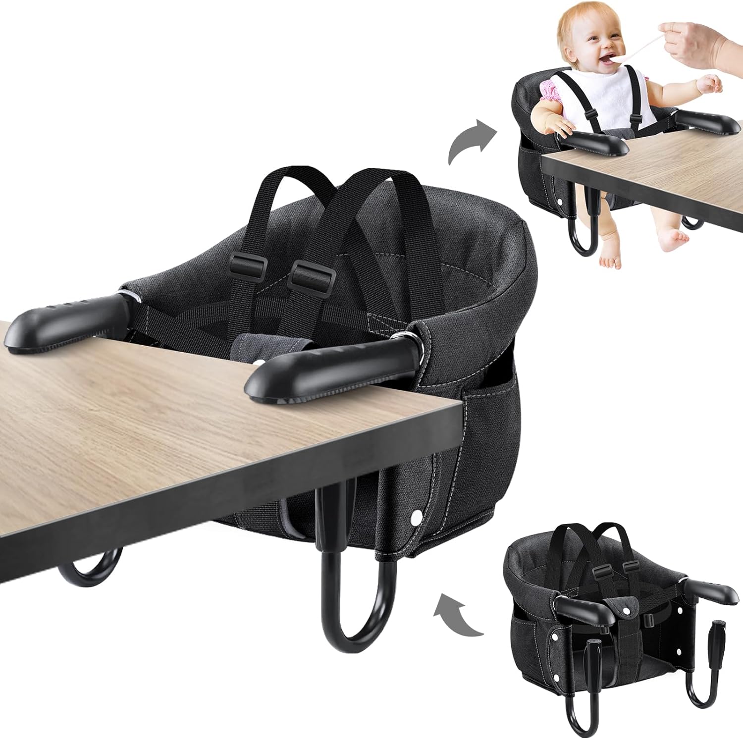 Fader Baby High Chair - Portable Hook On High Chair for Travel