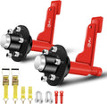 Shipping Container Wheels 6-Lug 2Pack Kit - Moves 20ft and 40ft