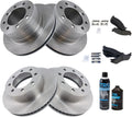 TRQ Brake Pad & Rotor Kit for Dodge Ram 1500, 2500, 3500