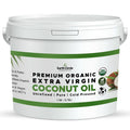 Extra Virgin Coconut Oil 1 Gallon - Pure Unrefined Cold Pressed