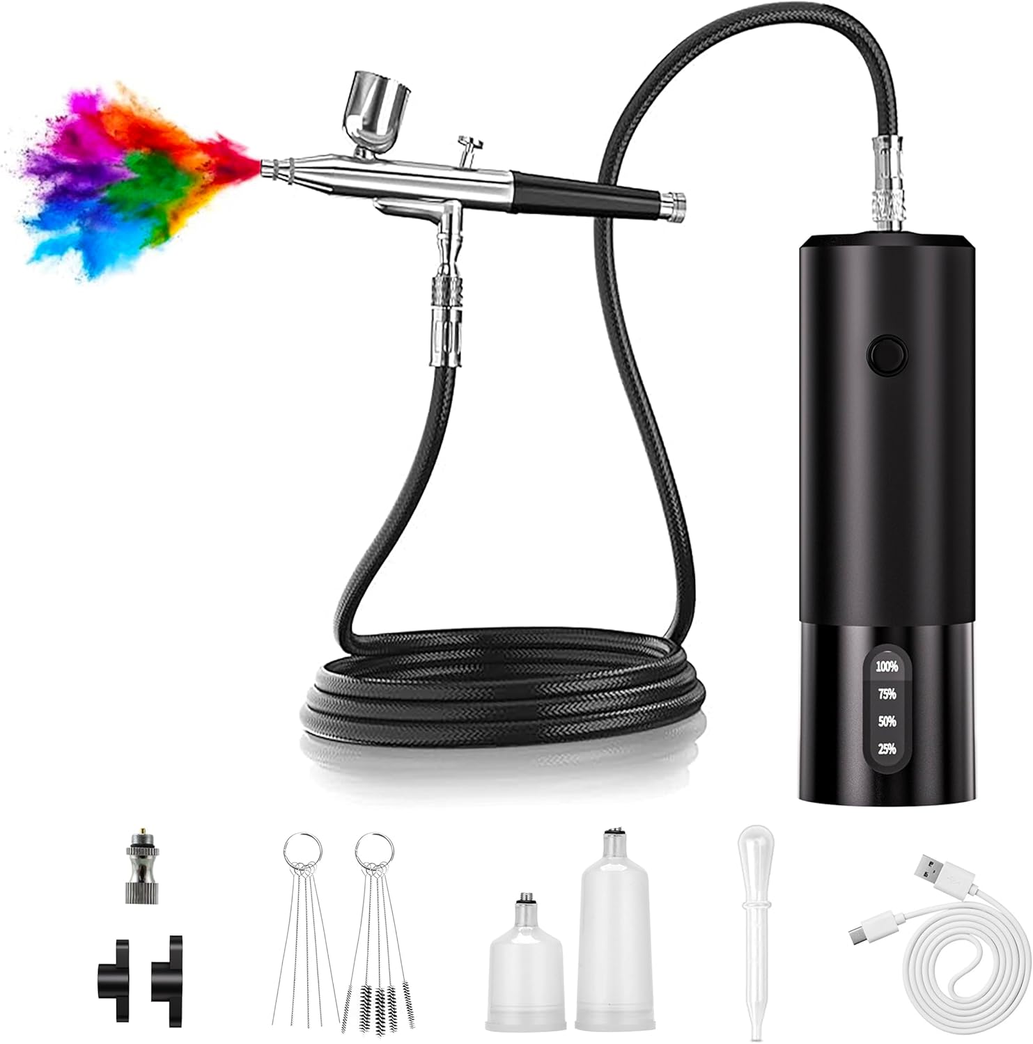 High-Precision Cordless Airbrush Kit: Ultimate Art & Beauty