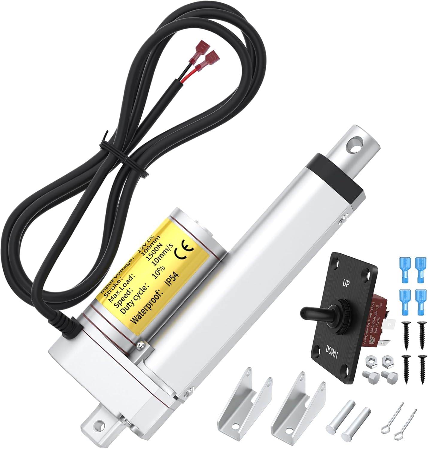 12V Linear Motion Actuator 330lb Heavy Duty for Cars RVs