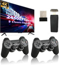 Retro Game Console Wireless 24500+ Games - 4K HDMI Retro Plug and Play