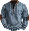 Western Cowboy Graphic Sweatshirt for Men - Trendy & Funny!