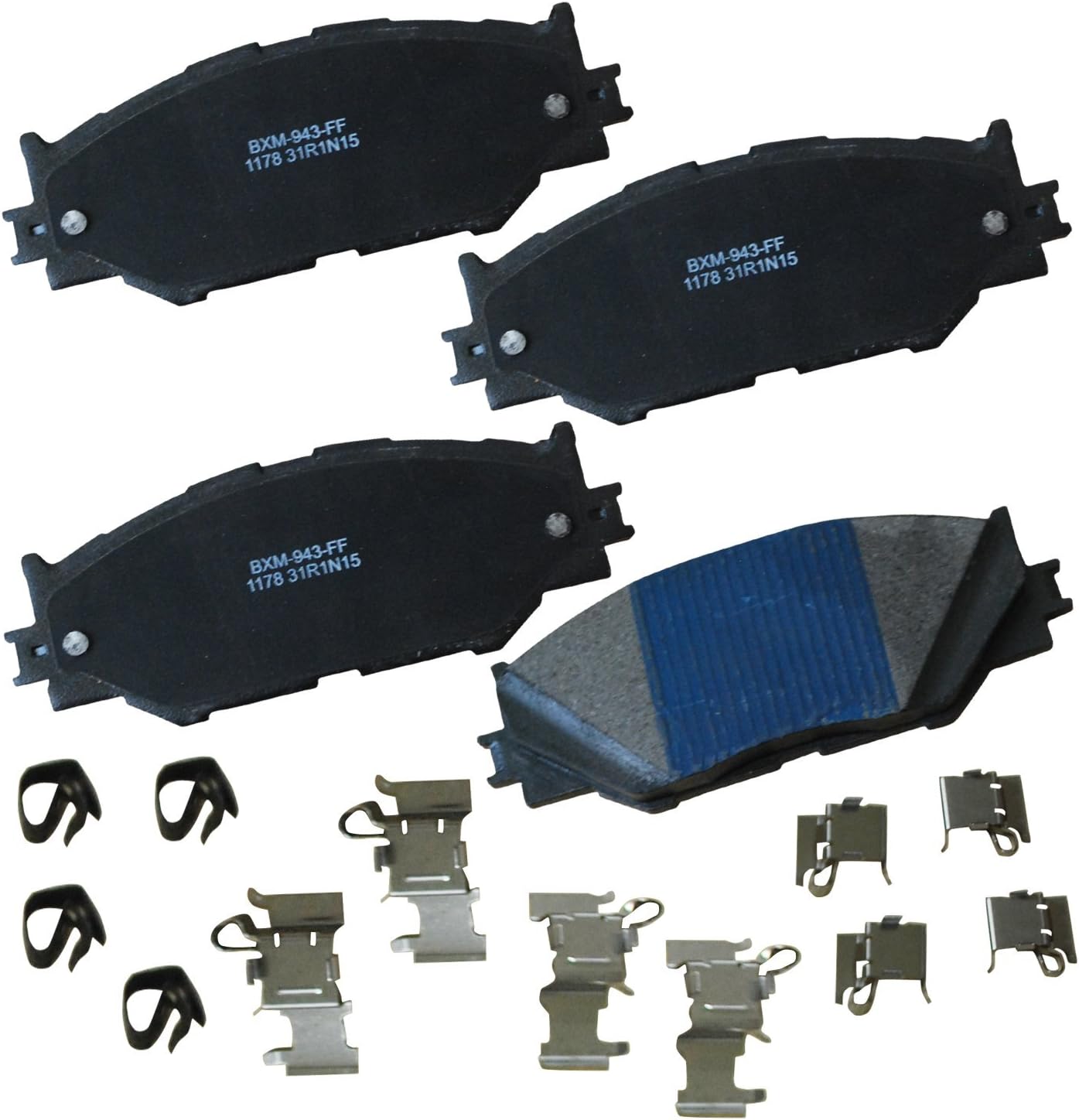 Bendix Premium SBM1178 Semi-Metallic Brake Pads for Lexus IS250