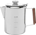 Percolator Coffee Pot 9 CUP - Rugged Campfire & Stove Top Brew