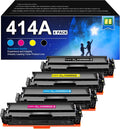 414A Toner Cartridge 4 Pack (with Chip) - Reliable High Yield