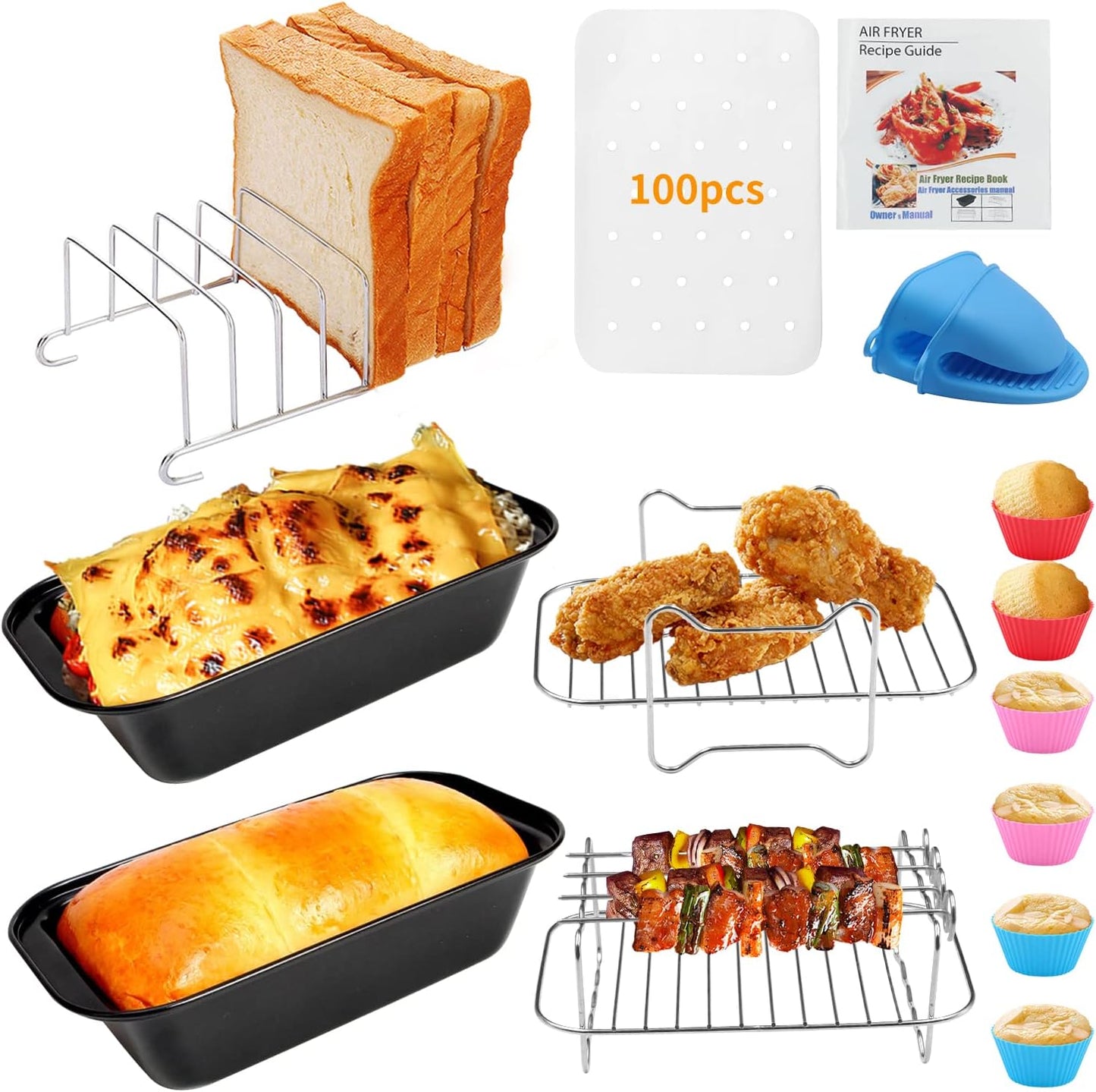 Ninja Air Fryer Accessory Set - Crispy Results Guaranteed!
