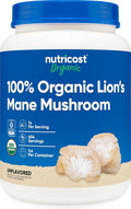 Lion's Mane Mushroom Powder USDA Organic 1LB - Cognitive Support