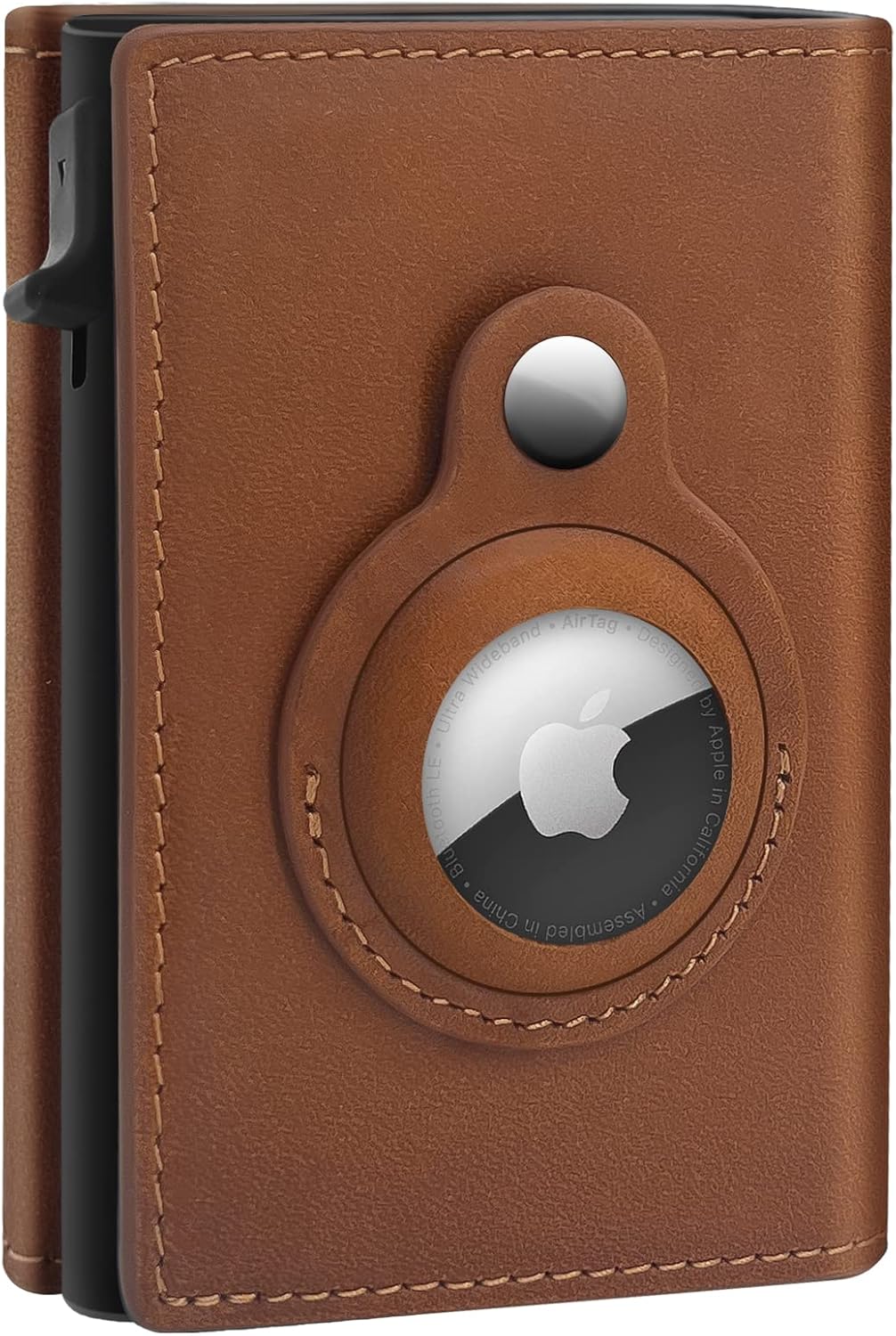 GAOCHALE AirTag Wallet - Minimalist RFID Leather Wallet for Men