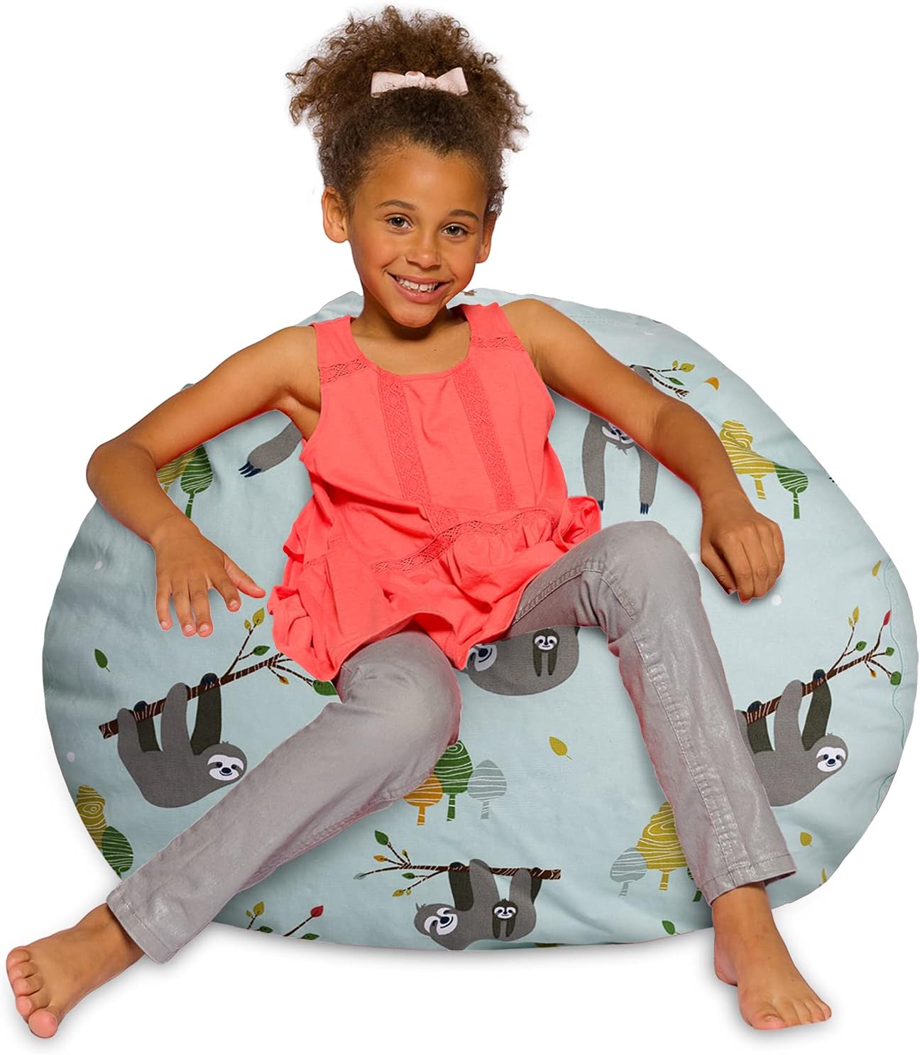 Posh Creations Bean Bag Chair for Kids and Adults - 38in Large