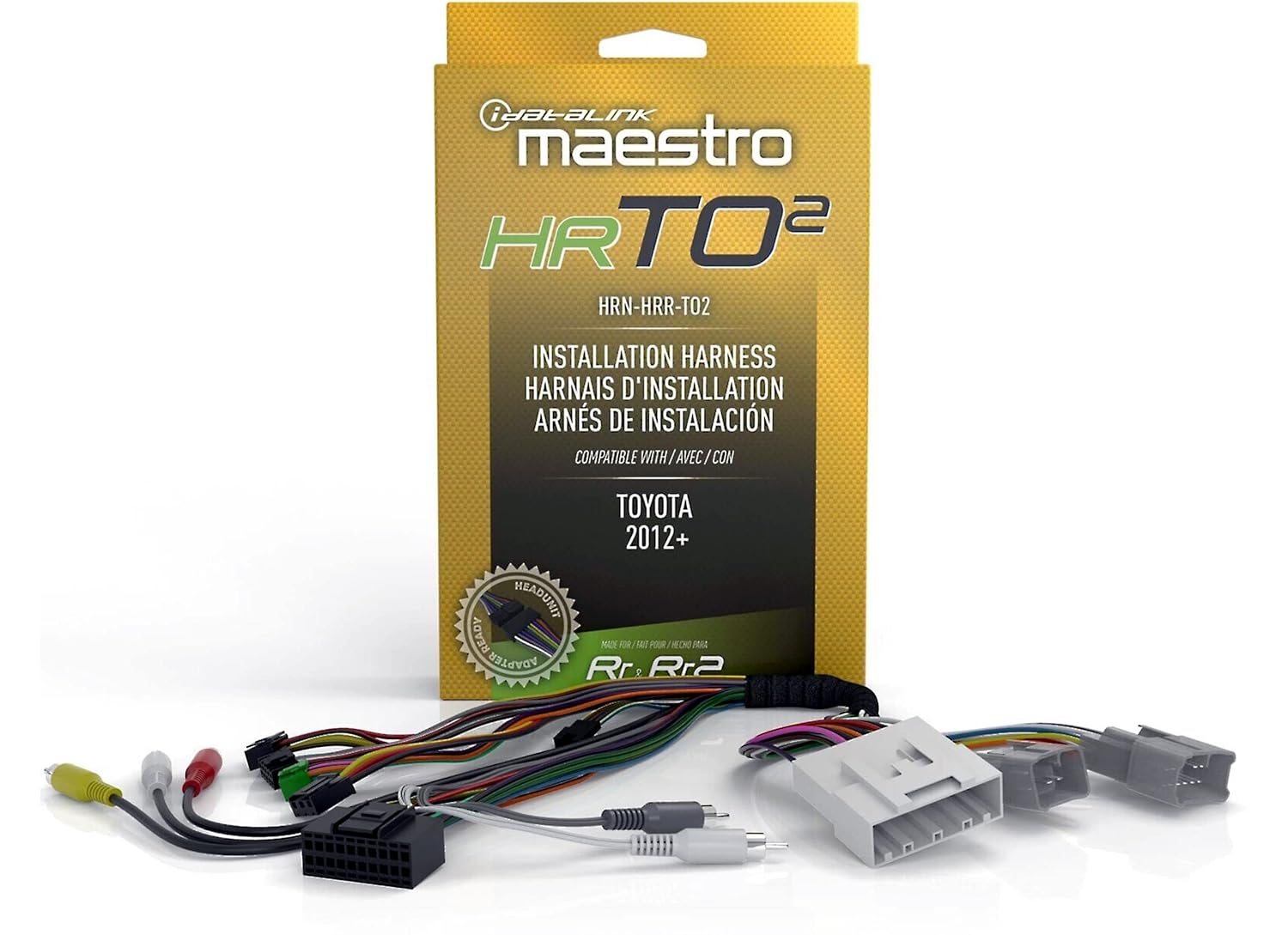 Idatalink Maestro HRN-HRR-TO2 Radio Replacement Harness for Toyota