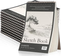 Top Spiral Sketch Book 5.5 x 8.5 in 40-Pack - Bulk Artist Pads