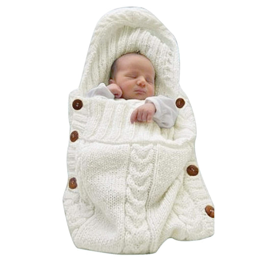 Cozy Baby Wrap: XMWEALTHY Knit Swaddle Blanket