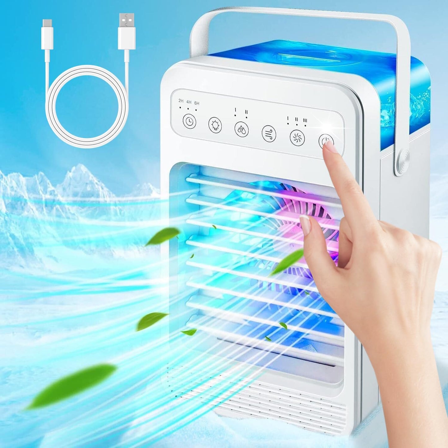 Portable Air Conditioners Fan for Efficient Cooling and Comfort