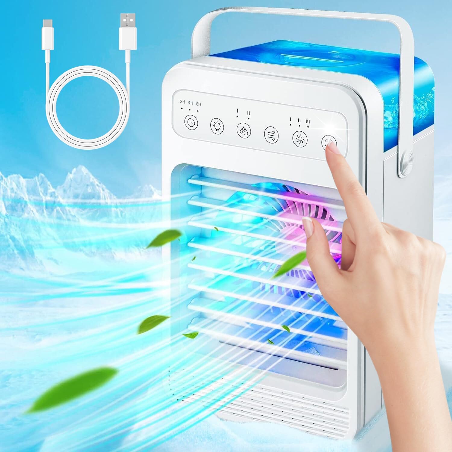 Portable Air Conditioners Fan for Efficient Cooling and Comfort
