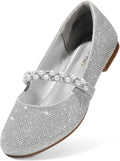Girls Mary Jane Ballerina Flats Serena-100 - Comfortable School Dress