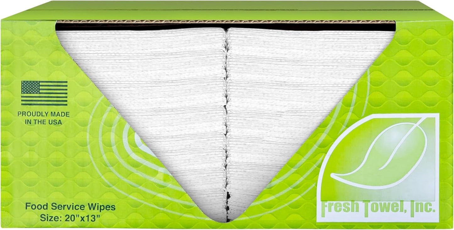 Fresh Towel Foodservice Reusable Paper Towels for All Cleaning