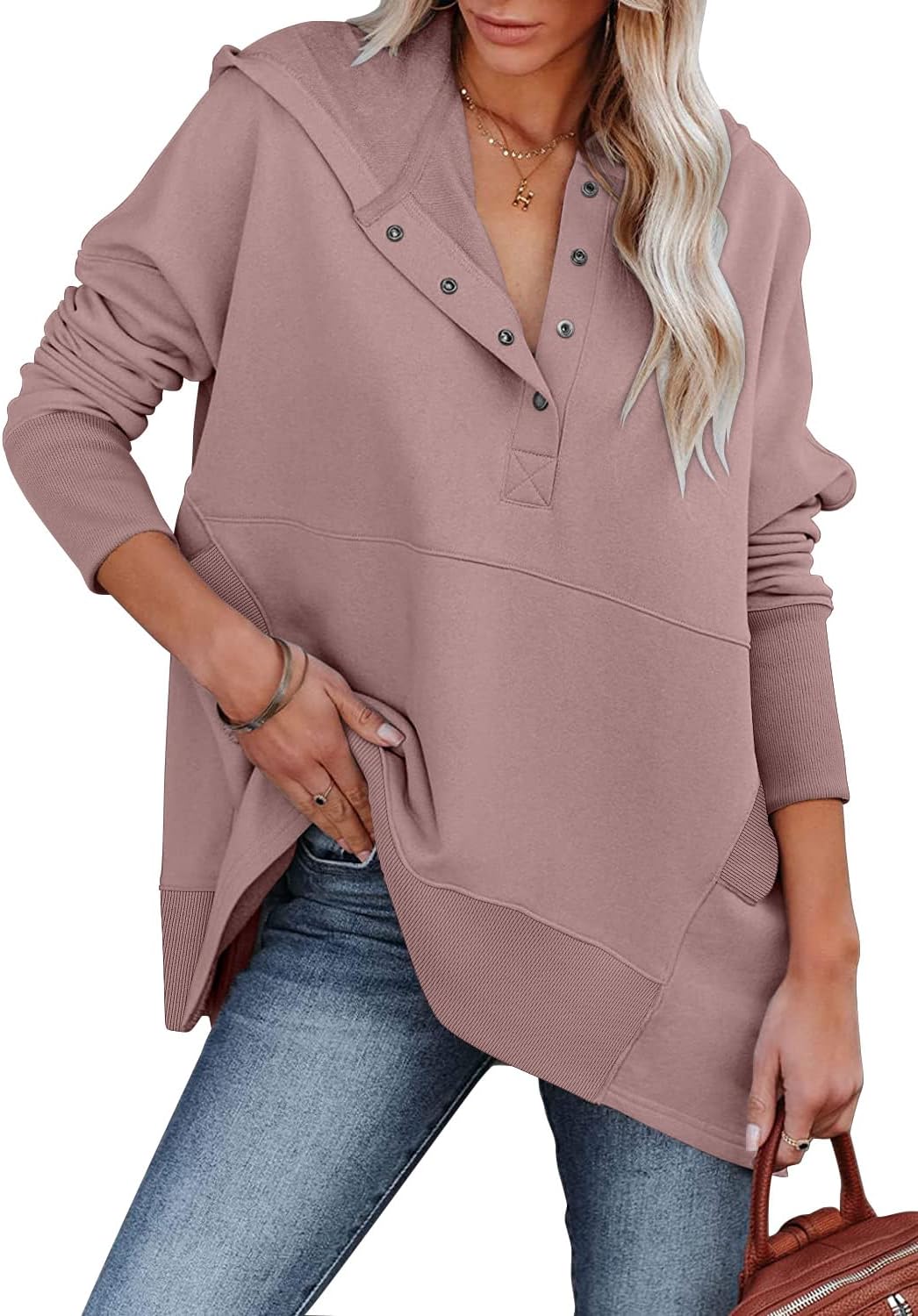 Oversized Pullover Hoodies for Women - Comfy Fall Fashion