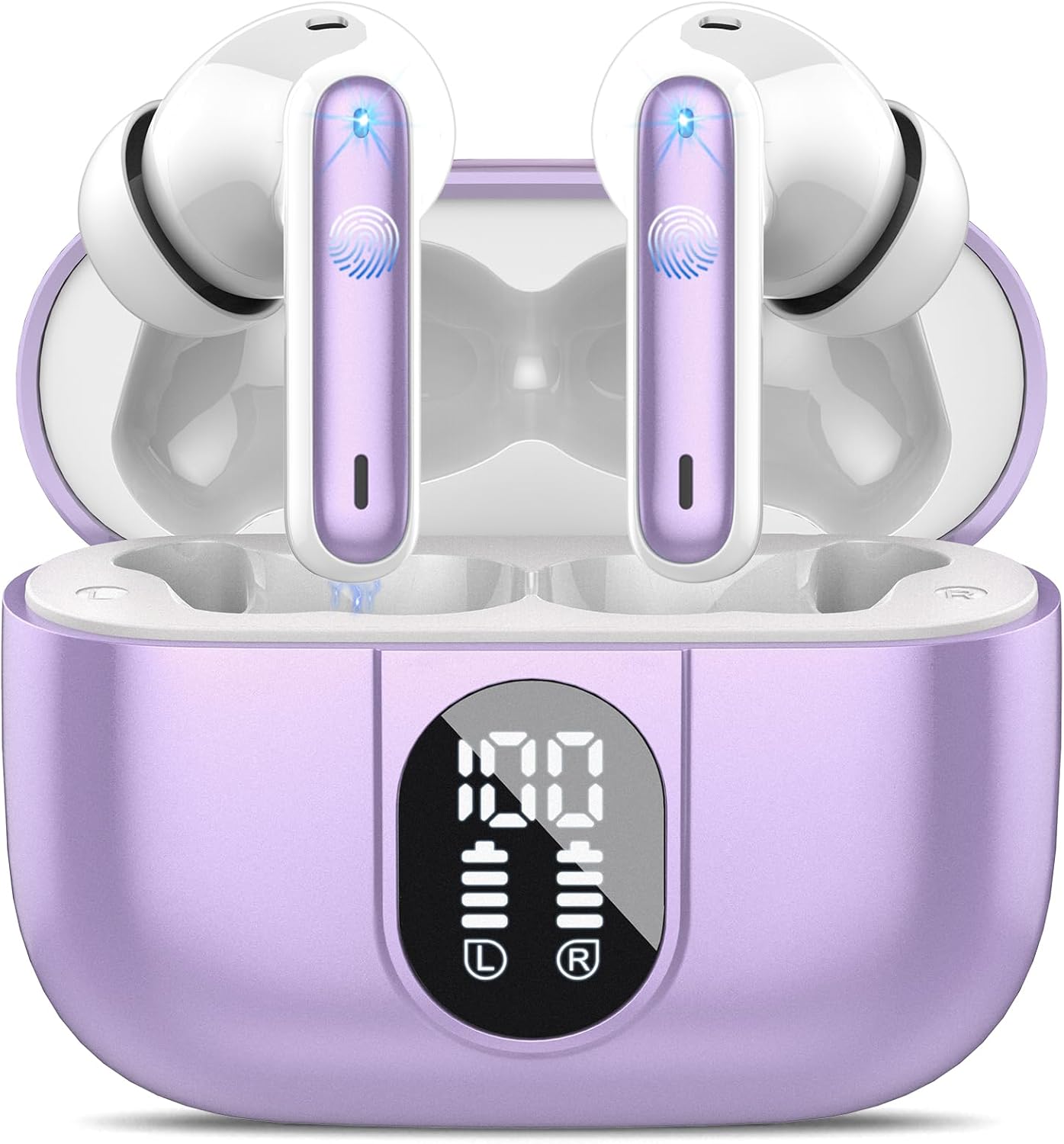 40H Playtime Bluetooth Earbuds - HiFi Stereo Sound