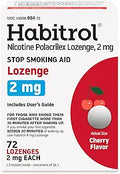 Habitrol Nicotine Lozenges 2 mg Cherry Flavor for Quitting