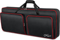 49 Key Keyboard Case Soft Piano Bag with Padded Pockets - Durable Gig