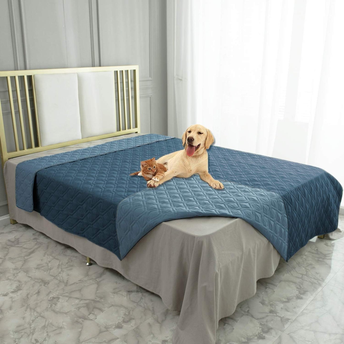 Ameritex Waterproof Dog Bed Cover for Furniture and Couch