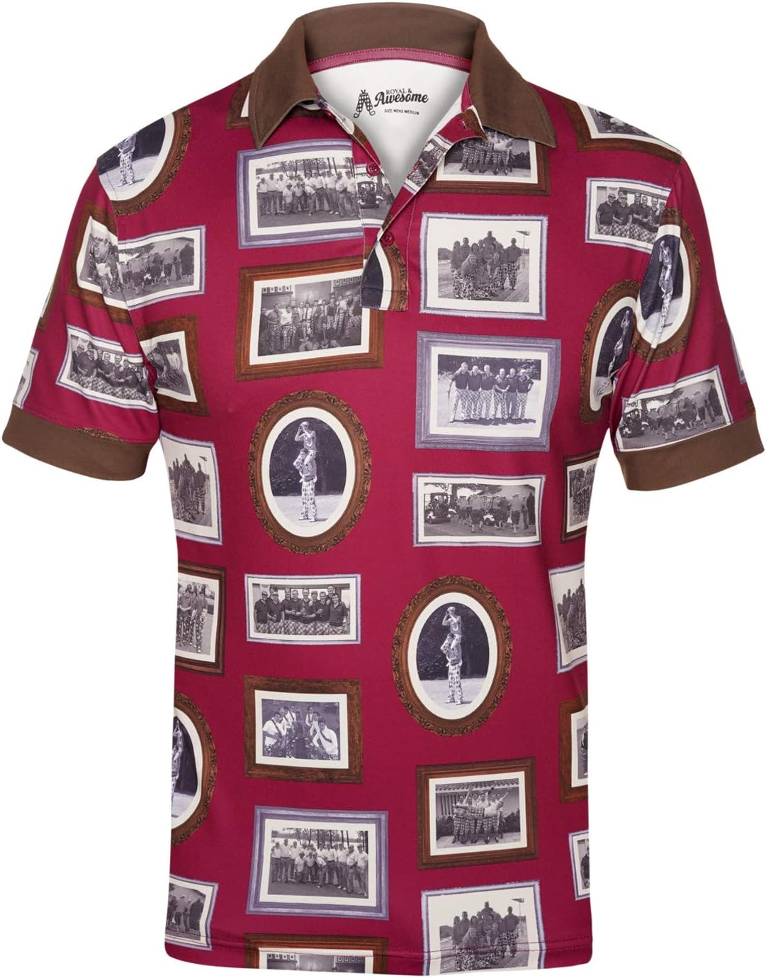 Funny Golf Shirts for Men - Bright and Colorful Polos