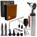 CynaMed ENT Diagnostic Kit - Complete Otoscope & Ophthalmoscope Set