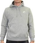 Nike Men's Hoodie - Soft Brushed Fleece for Daily Warmth