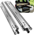 Heavy Duty Locking Drawer Slides 150 lb Capacity - Full Extension