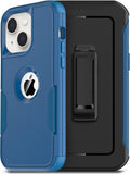 Defender Case for iPhone 14 with Holster Belt Clip - Rugged Protection