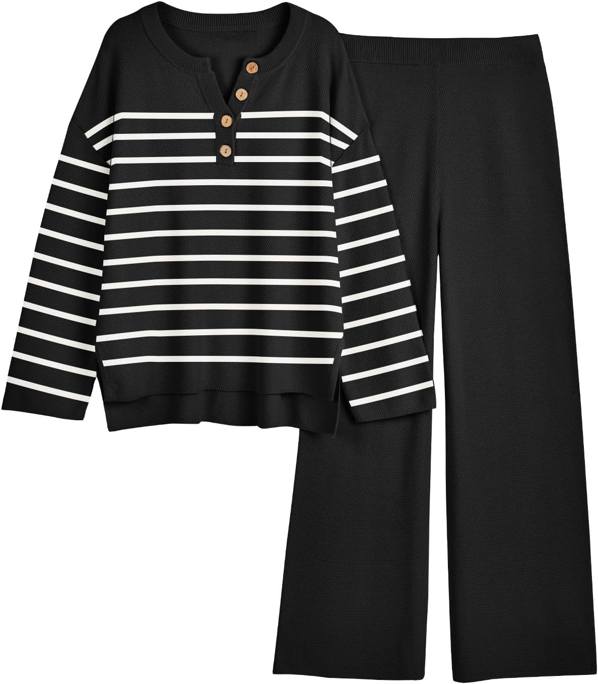 LILLUSORY Women's 2 Piece Lounge Sets for Cozy Relaxed Style