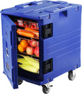 VEVOR Insulated Food Pan Carrier 95 Qt Hot Box - Mobile Catering Box