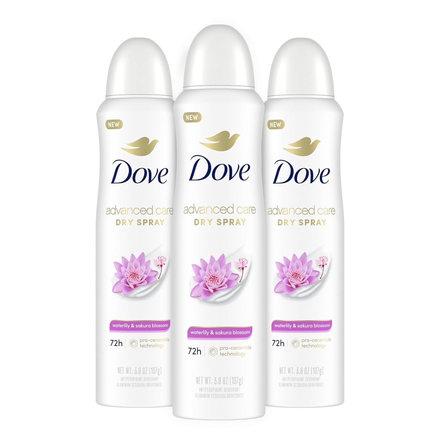 Dove Advanced Care Antiperspirant Spray for Soft Underarms