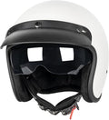 3/4 Open Face Retro Motorcycle Helmet for Vespa - DOT Approved