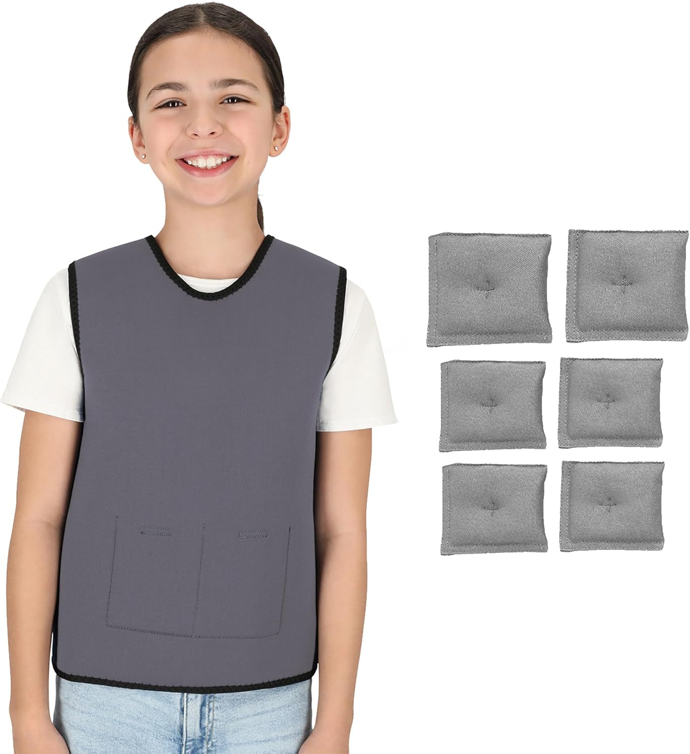 Special Supplies Weighted Sensory Compression Vest for Kids