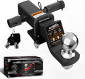Trailer Hitch Ball Mount with 2 in Hitch Ball - 8,000 lb Capacity