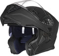 ILM Motorcycle Modular Full Face Helmet - Flip Up Dual Visor