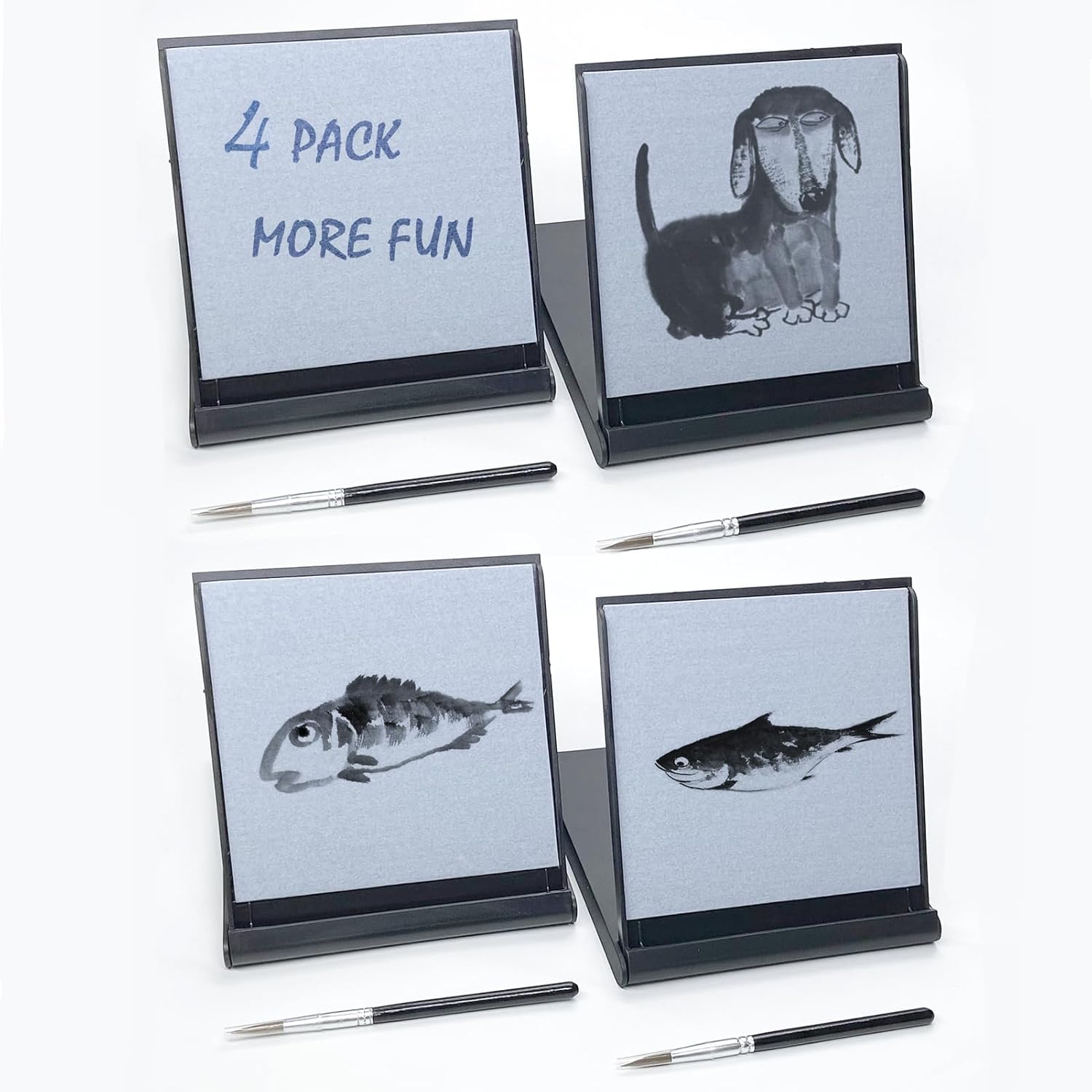 Mini Zen Water Drawing Board for Relaxation and Meditation Fun