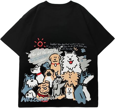 Aelfric Eden Mens Oversized T Shirts with Distorted Portrait Print