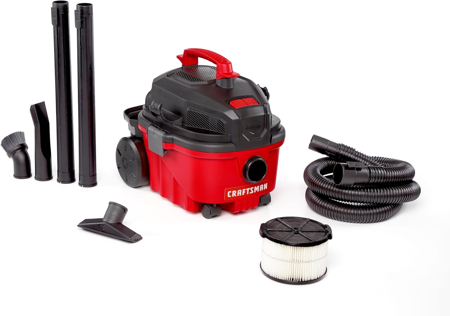 CRAFTSMAN 4 Gal Wet/Dry Vac - Powerful Home & Auto Cleaning