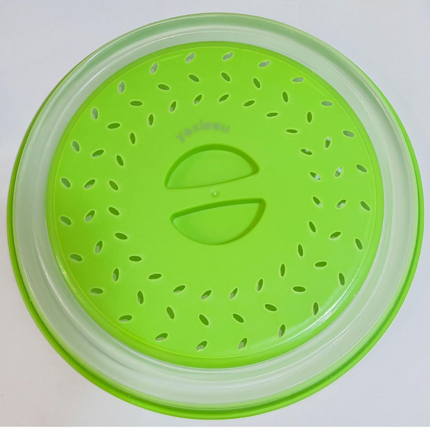 10.5 Collapsible Microwave Splatter Cover - BPA-Free Green