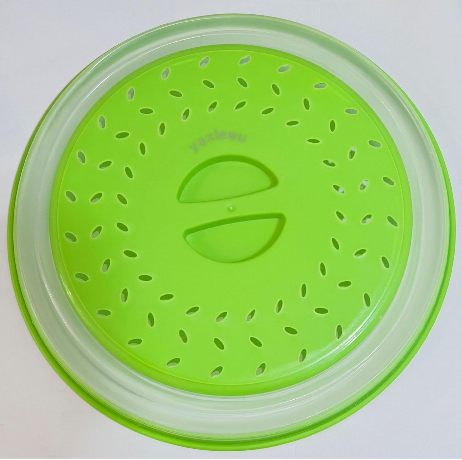 10.5 Collapsible Microwave Splatter Cover - BPA-Free Green
