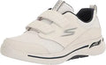 Skechers Men's Hook and Loop Gowalk Athletic Walking Shoes for Comfort