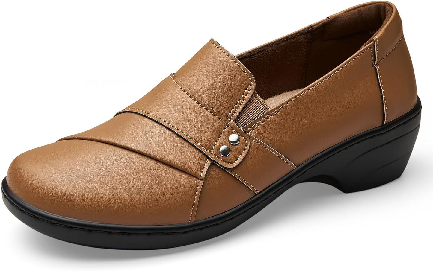 Women's Comfortable Lightweight Leather Loafers for Everyday Use